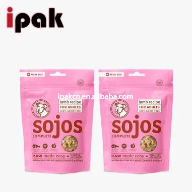 Aixeca gat menjar envasat bossa amb pany de cremalleres